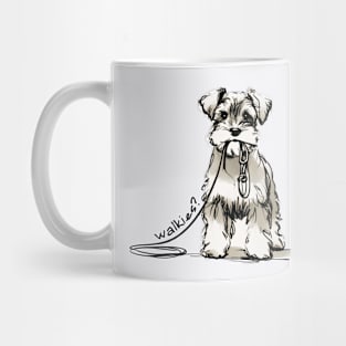 WALKIES - Schnauzer Mug